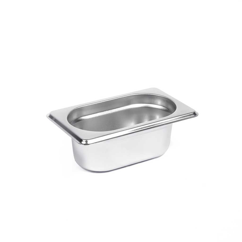 Vague Stainless Steel Gastronorm Container GN 1/9-65
