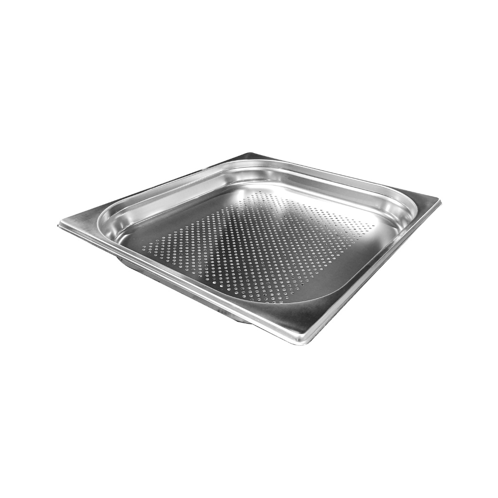 Vague Stainless Steel Perforated Gastronorm Pan GN-Perforated 2/3 -40 mm