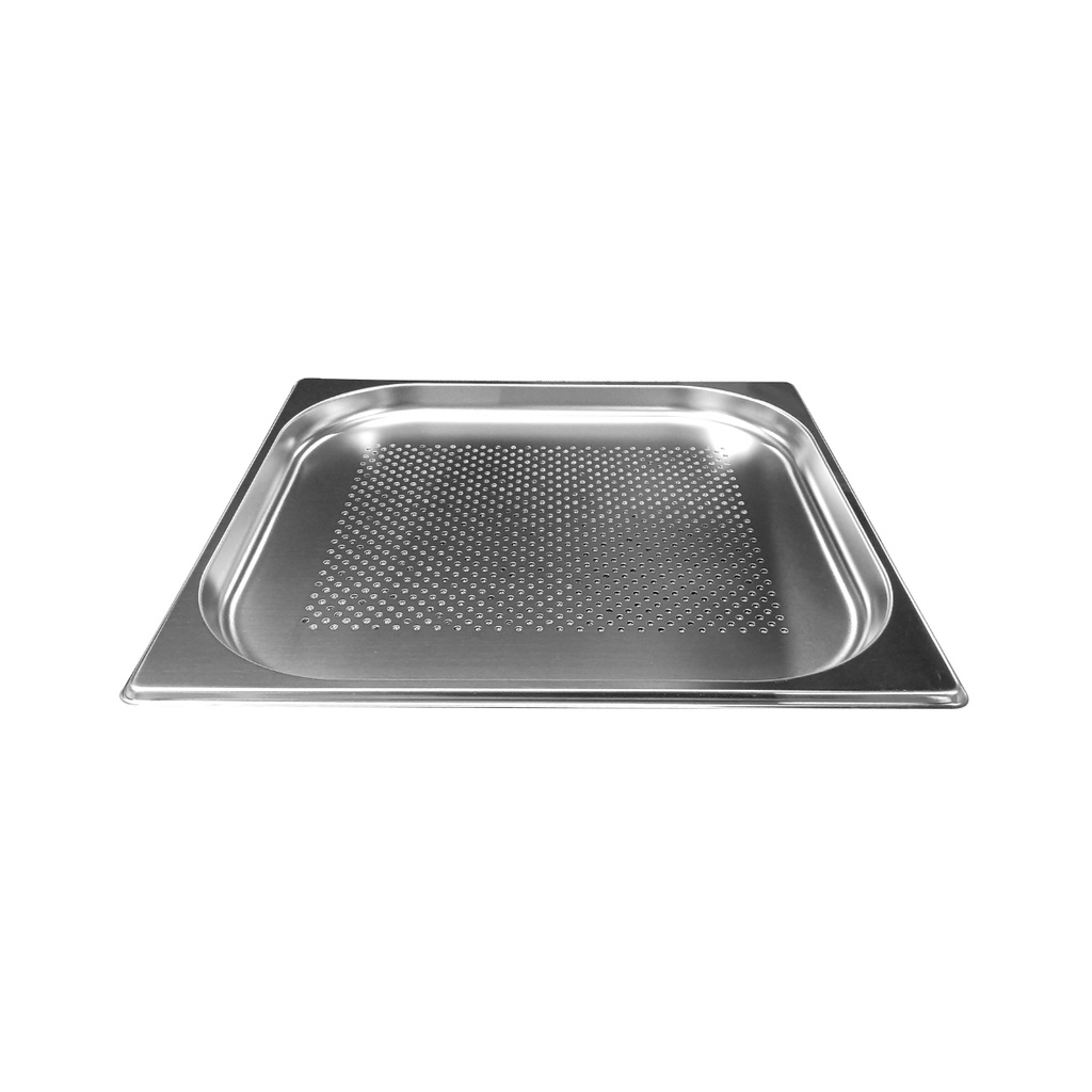 Vague Stainless Steel Perforated Gastronorm Pan GN-Perforated 2/3 -20 mm