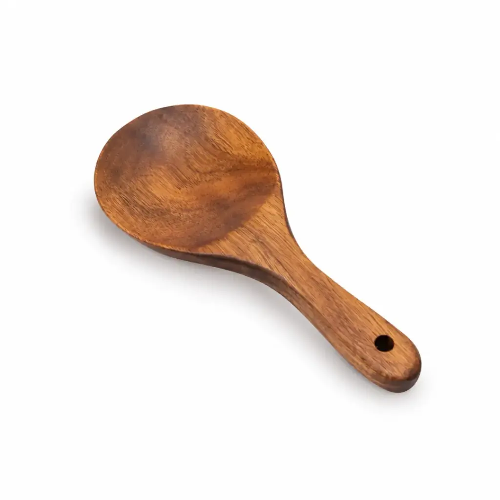 Vague Wooden Serving Spoon 18 x 8 cm