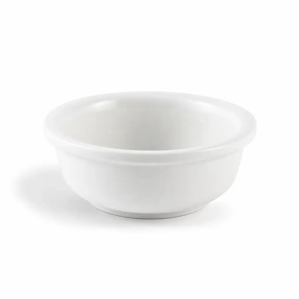 B2B Ivory Porcelain Plain Thick Ramekin 9.75 cm