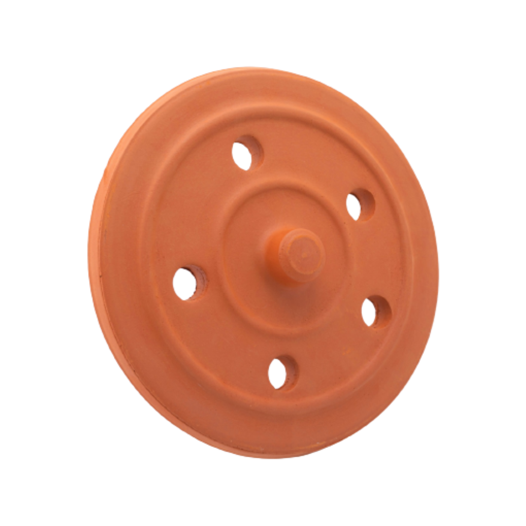 غطاء فخار ايليزي مثقوب 23 سم