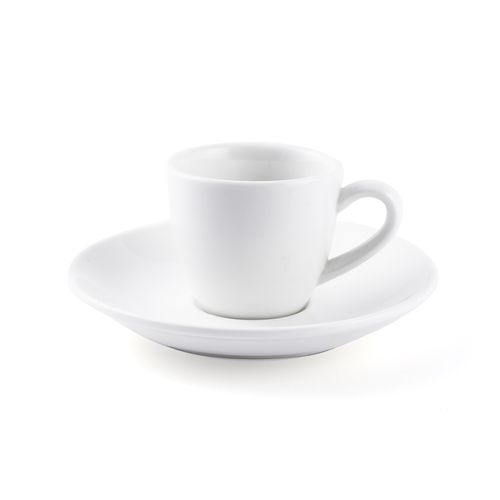 Porceletta Ivory Porcelain Espresso Cup & Saucer 80 ml