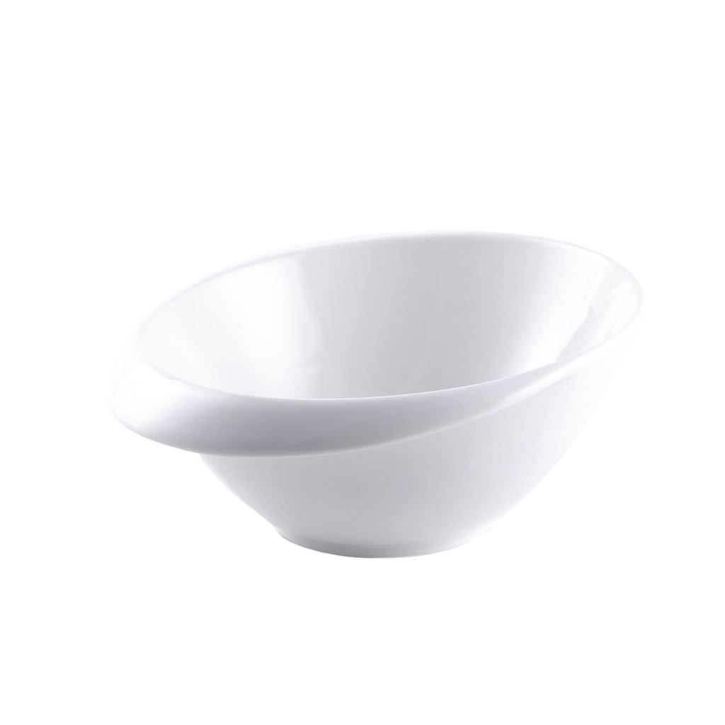 Porceletta Ivory Porcelain Shallow Bowl 27.5 cm