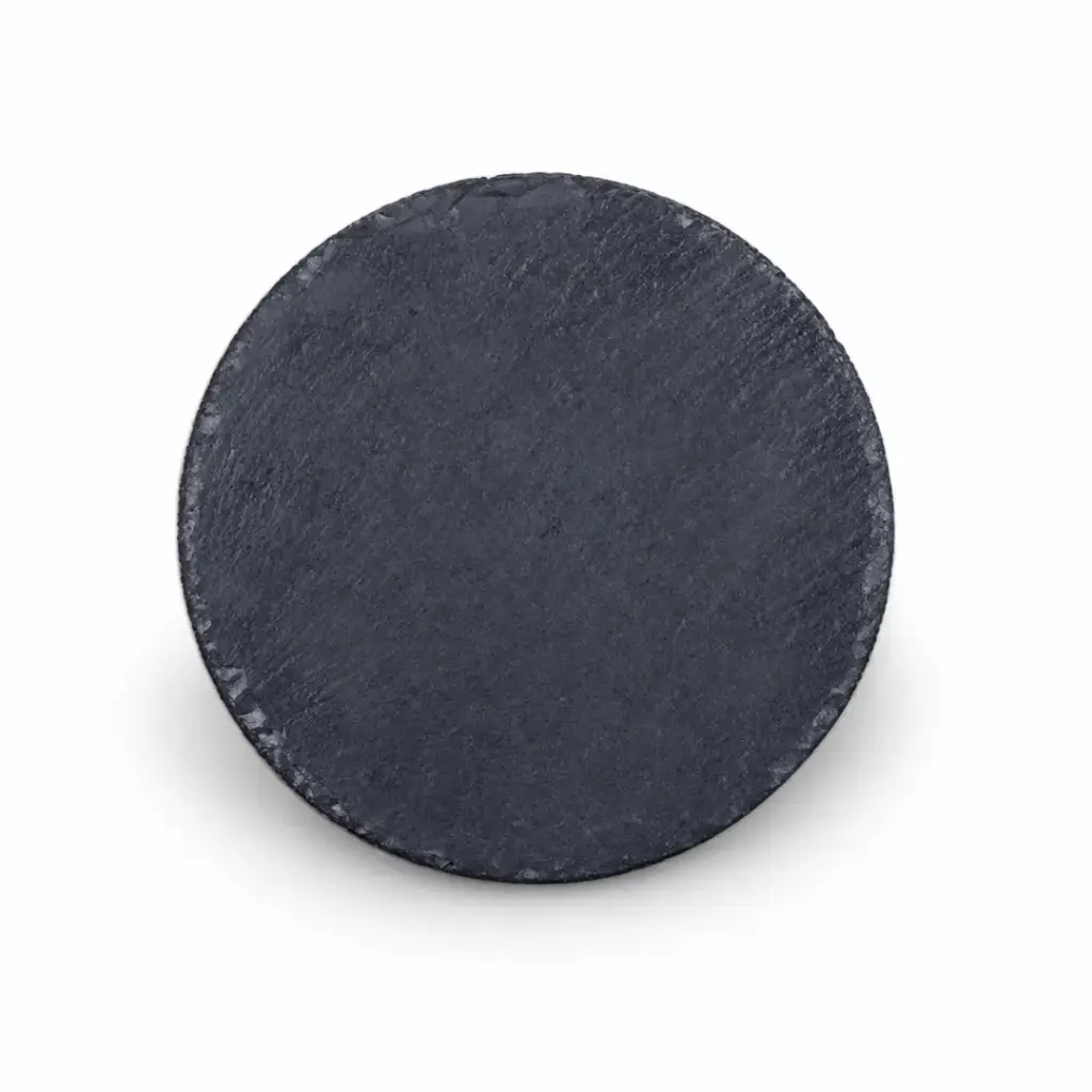 Vague Round Slate Board 30 x 0.7 cm