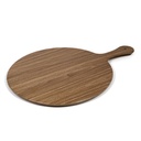 Vague Melamine Wooden Round Serving Board 19"