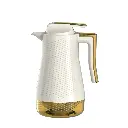 Via Veneto Safari White Amber Vacuum Flask 1 Liters