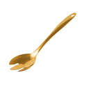 Vague Stainless Steel Gold Salad Fork 26 cm