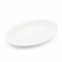 Porceletta Ivory Porcelain Oval Serving Plate 40 cm / 16"