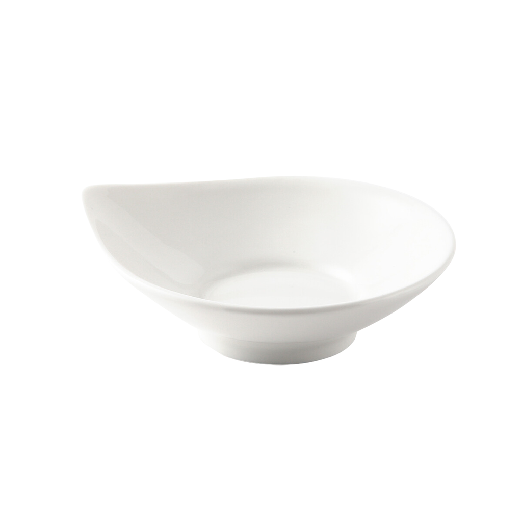 Porceletta Ivory Porcelain Sauce Dish 7.5 cm