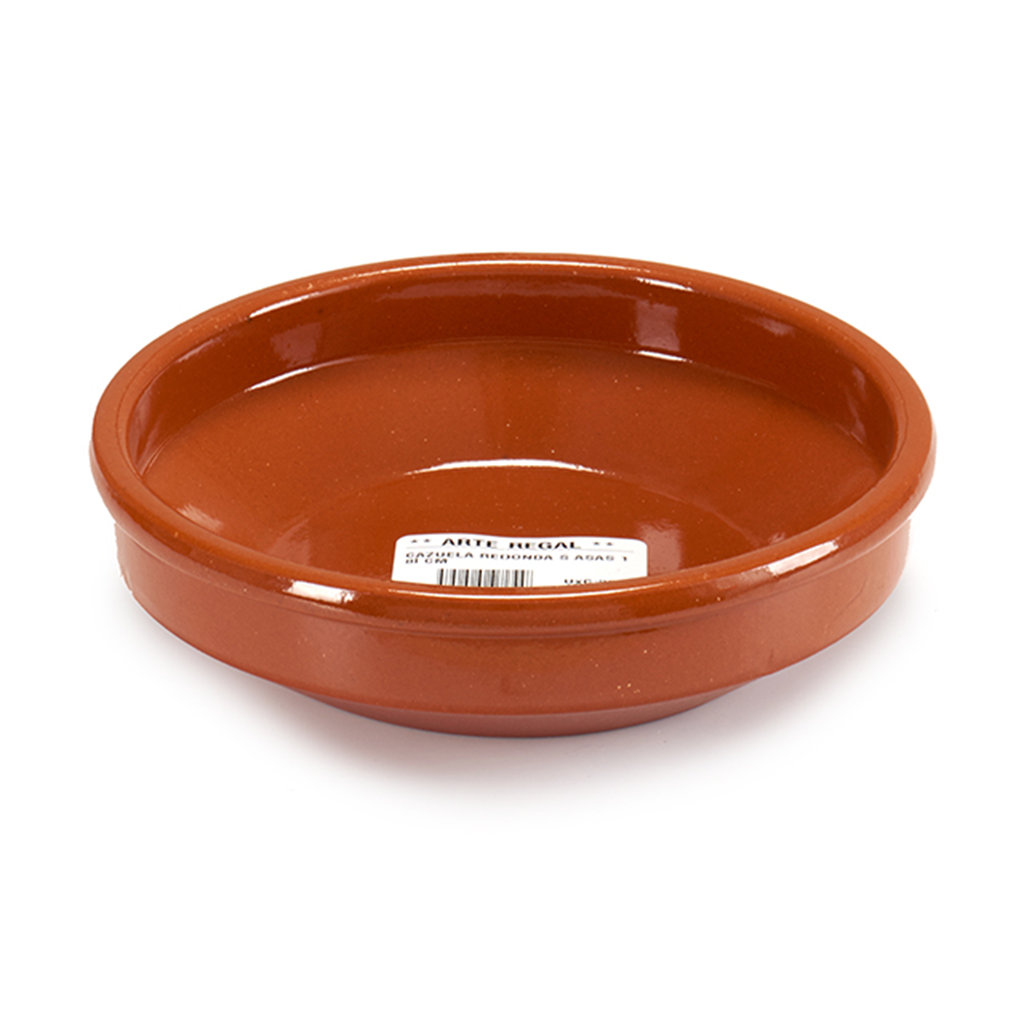 Arte Regal Brown Clay Round Deep Plate 18 cm / 33352