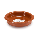 Arte Regal Brown Clay Round Deep Plate with Handle 10 cm / 99511