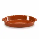 Arte Regal Brown Clay Deep Oval Plate 41 cm / 99517