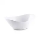 Porceletta Ivory Porcelain Oval Bowl 15 cm