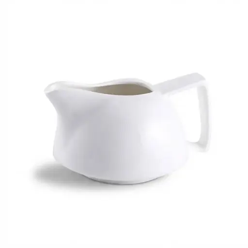 [08-246] Porceletta Ivory Porcelain Gravy Pot 300 ml