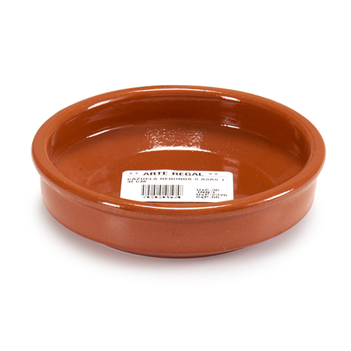 [32-010] Arte Regal Brown Clay Round Deep Plate 14 cm / 33354