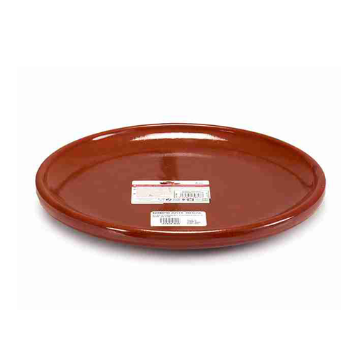 [32-016] Arte Regal Brown Clay Steak Thick Plate 30 cm / 12" / 39348