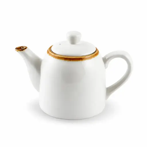 [08-065D1] Porceletta Ivory Mocha Porcelain Coffee Pot 700 ml