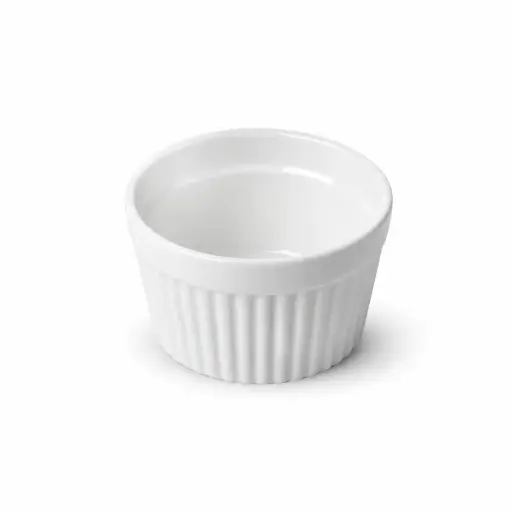 [08-069] Porceletta Ivory Porcelain Lined Ramekin 5 cm