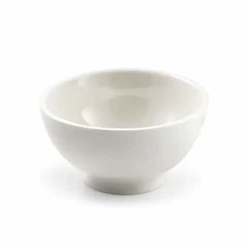 [08-080-U120] Porceletta Ivory Porcelain Small Footed Bowl
