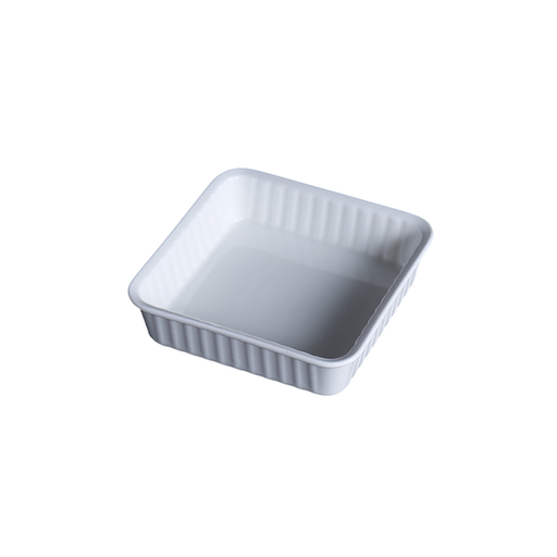 [08-1515] Porceletta Ivory Porcelain Baking Square Dish