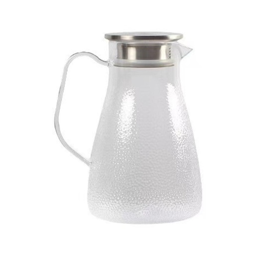 [13-1013] Polycarbonate Jug with Stainless Steel Lid 2L