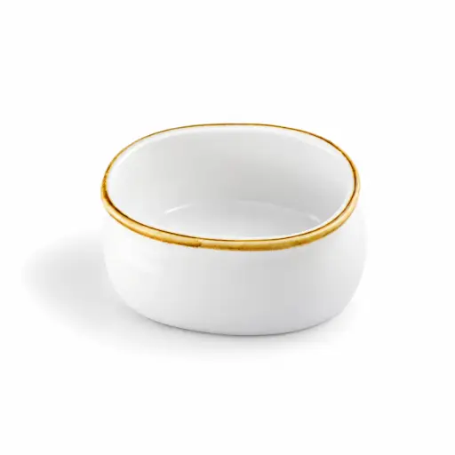 [08-159D1] وعاء سكر بورسلان 4"/10 سم - موكا
