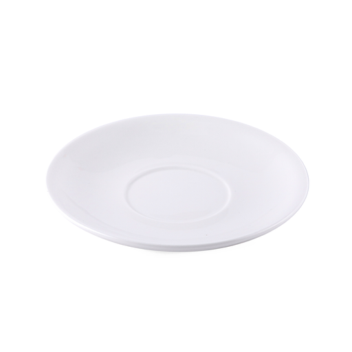[08-222] Porceletta Ivory Porcelain Saucer Soup Cup