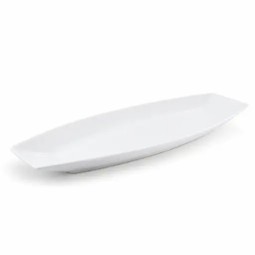 [08-242] طبق بورسلان مستطيل 14"