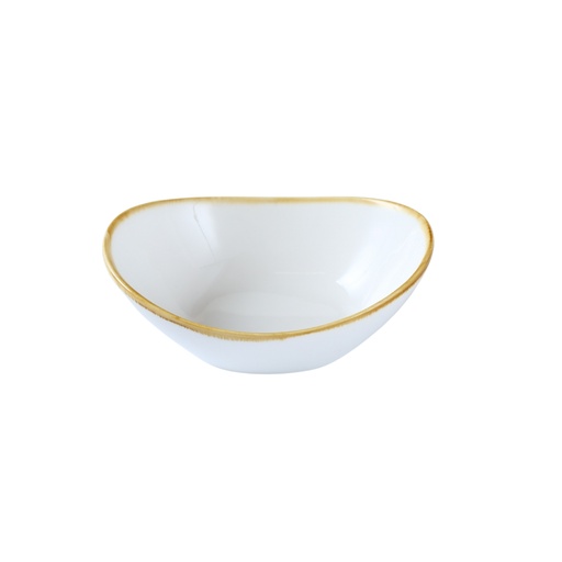 [08-372D1] Porceletta Ivory Mocha Bowl 8"
