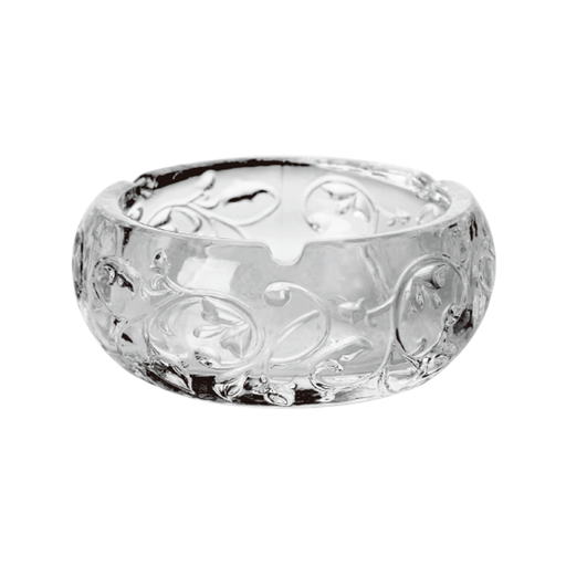 [LX-057] LXYG7501-1 / Glass Ashtray 12.9 x 10.3 x 7 cm