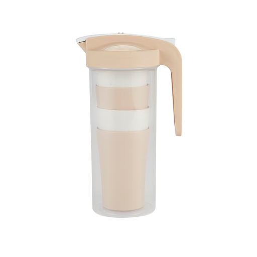 [02-1024] Vague Water Pitcher 1.6 Liter with 4 Cups Set