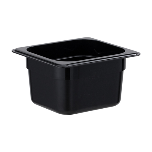 [BFP-047] جاط من البولي كاربونيت   1/6 ، 10 سم باللون الأسود