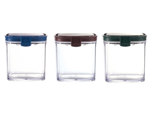 [02-929] Vague Plastic Square Food Container 500 ml