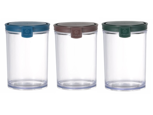 [02-936] Vague Plastic Round Food Container 550 ml