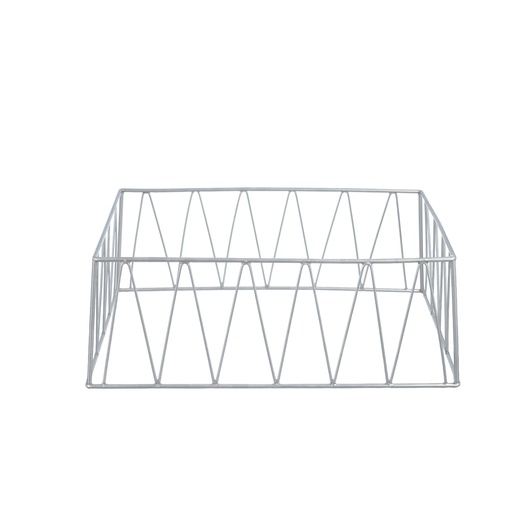 [05-292] Vague Medium Silver 1/1 GN Rectangular Display Stand Riser