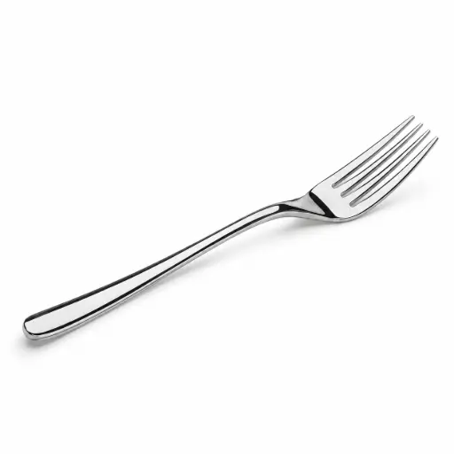 [13-1027] Vague Stylo Stainless Steel Dessert Fork 18.5 cm