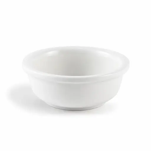 [08-1507] B2B Ivory Porcelain Plain Thick Ramekin 9.75 cm