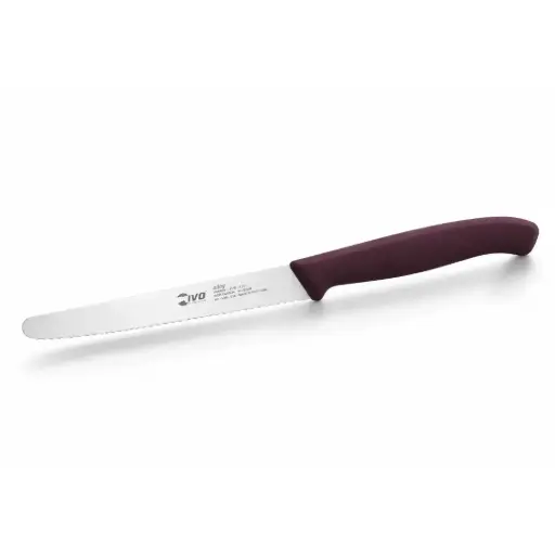 [LAZ-120] IVO Tomato Knife 11 cm  - Purple / 720441 325180.11