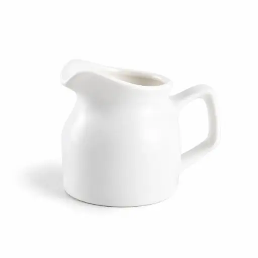 [08-1373] Porceletta Ivory Porcelain 180 ml Milk Jug