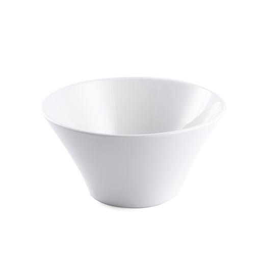 [08-154] Porceletta Ivory Porcelain Bugle Bowl 22.5 cm