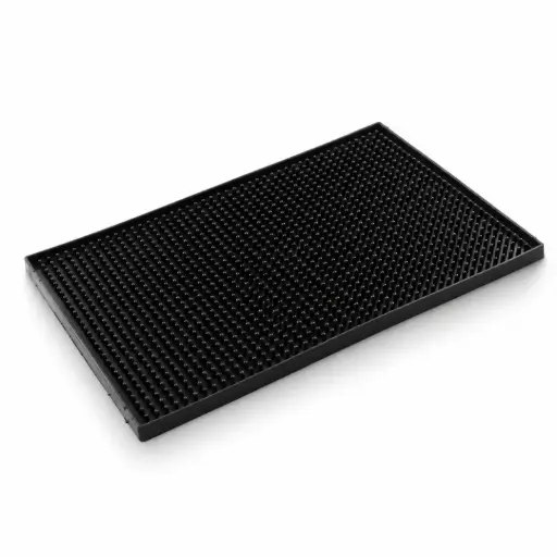 [13-596] Rubber Rubber Mat 29.5 cm x20 cm
