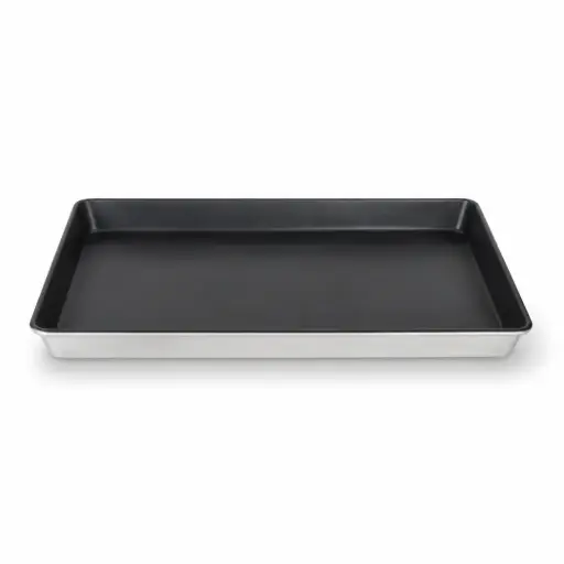 [13-R591] Vague Aluminum Plated Non Stick Baking Tray 60 x 40 x 4.8 cm Water Black