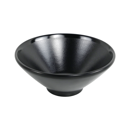 [36-650] Vague Black Melamine Round Pasta Bowl 8"