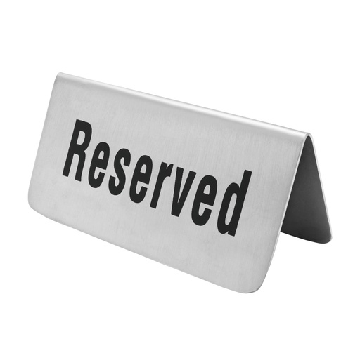 [05-199] Vague Reserved Signage