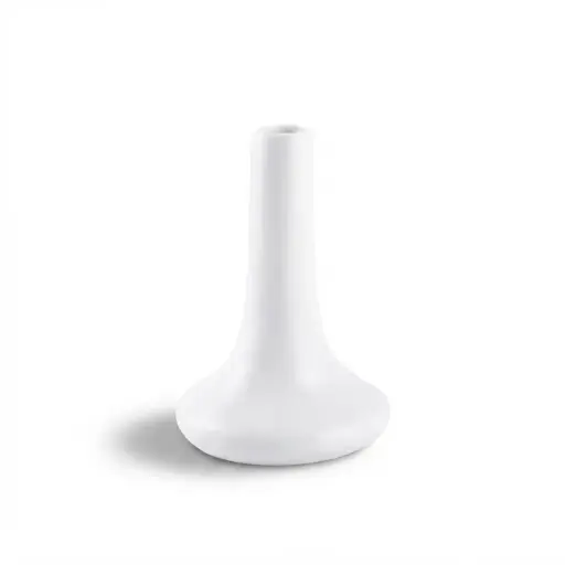 [08-165] Porceletta Ivory Porcelain Persi mmon Vase 14 cm