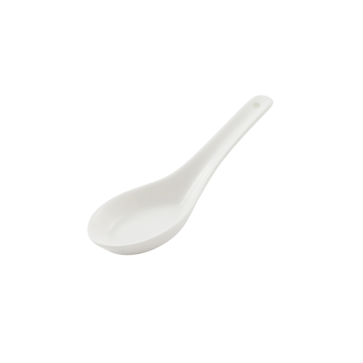 [08-228] Porceletta Ivory Porcelain Soup Spoon 13 cm