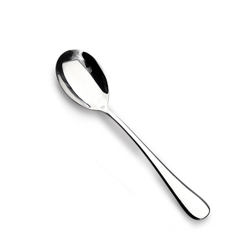[13-787C] Vague Stainless Steel Plano Serving Spoon