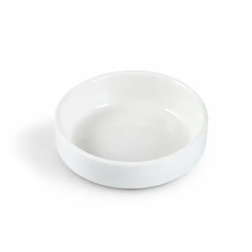 [08-1473] Porceletta Ivory Porcelain 6” Deep Plate